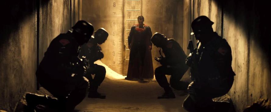 batman v superman trailer analysis soldiers kneeling